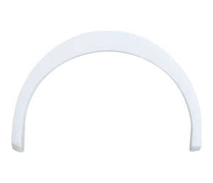 Icon 12022 Single Axle Fender Skirt FS2022 for Bonair - Polar White