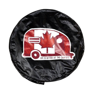Camco 53348-P LIBATC RV Spare Tire Cover - Texas Flag RV, 29" (Size F)