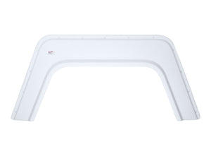 Icon 12022 Single Axle Fender Skirt FS2022 for Bonair - Polar White