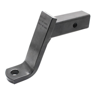 Quick Products QP-HS2805 Class III Trailer Ball Mount - 2" Drop, 1" Rise - 5000 lbs. (Gloss Black Powder-Coat Finish)