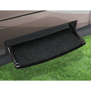 PREST-O-FIT 2-0382 Outrigger Radius XT Curved RV Step Rug - 22", Atlantic Blue