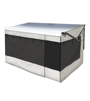 Lippert 674283 Solera 21' Awning Fabric Light Kit with Switch and Plate - White LED