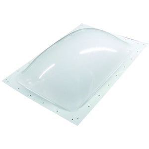 SR Specialty Recreation NSL2810W Neo Angle Single Pane Exterior Skylight - White, 28" x 10"