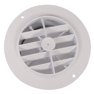 D&W 3840RDB Rotaire Heat Outlet Vent with Damper - 4", Dura-Beige