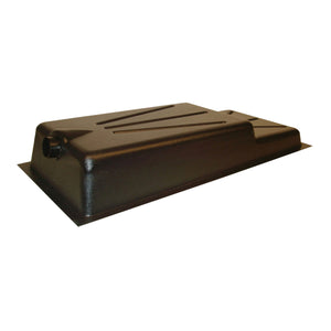 Icon 01585 Holding Tank with Recessed Drain HT330RE - 58" x 26.25" x 10", Tank with 3" Spigot and Sensors Installed