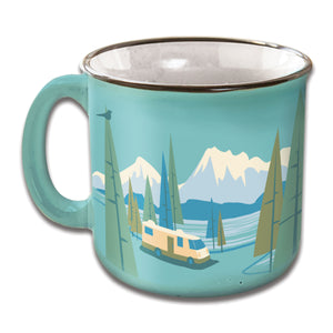 Camp Casual CC-004VB Ceramic Mug - Vintage Blues
