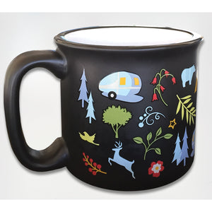Camp Casual CC-004VB Ceramic Mug - Vintage Blues