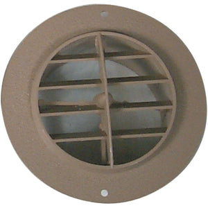 D&W 3840WH Rotaire Heat Outlet Vent - 4", White
