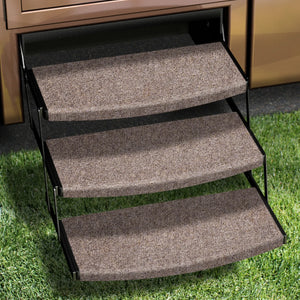 Prest-O-Fit 2-4132 Outrigger Universal RV Step Rug - 22" Wide, Atlantic Blue, 3-Piece Set