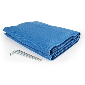 Camco 42820 Reversible Awning Leisure Mat - 9' x 12', Green