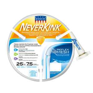Teknor Apex 8602-50 NeverKink RV/Marine Hose - 5/8" x 50', White