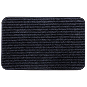 Prest-O-Fit 2-0450 Ruggids RV Door Mat - 19" x 30", Black Granite