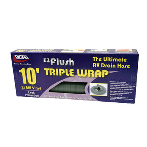 Valterra D04-0054 EZ Flush Triple Wrap RV Drain Hose - 20'