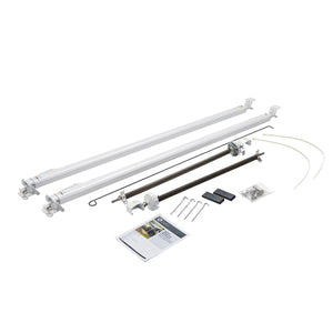 Lippert 434718 Classic Universal Awning Hardware Kit - 68" to 81" Standard, White
