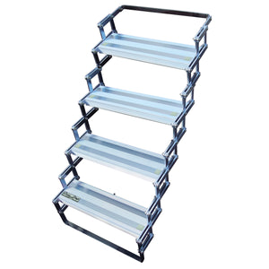 Torklift A7804 SMARTSTEP GlowStep Step System for Truck Camper - 8" Tread, 4 Step