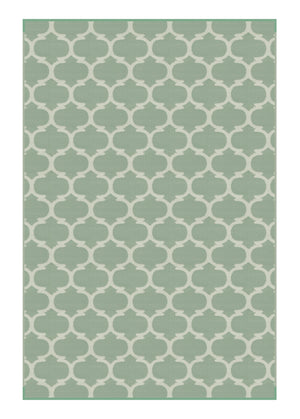 Lippert 2021028009 All Weather Patio Mat - 8' x 12', Blue