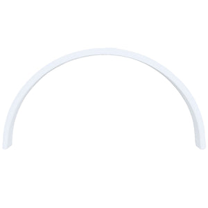 Icon 12022 Single Axle Fender Skirt FS2022 for Bonair - Polar White