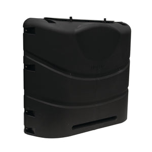 Camco 40532 Heavy-Duty Propane Tank Cover for 30 lb. Steel Double Tanks - Deluxe, Colonial White