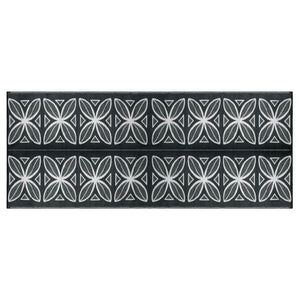 Camco 42833 Botanical Awning Leisure Mat - Charcoal 8' x 20'
