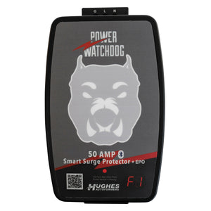 Hughes Autoformers PWD50-EPO Power Watchdog Smart Bluetooth Surge Protector Plus EPO with Auto Shutoff - 50 Amp Portable Version