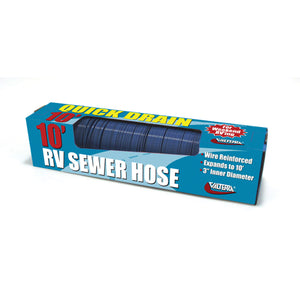 Valterra D04-0046 Quick Drain Standard RV Sewer Hose - 20' (Boxed)