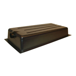 Icon 01611 Holding Tank with Center End Drain HT708ED - 57" x 24.5" x 7", Tank with 3" Spigot and Sensors Installed