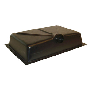 Icon 01587 Holding Tank with Center Side Drain HT600SD - 49" x 26" x 8.25", Tank with 3" Spigot and Sensors Installed