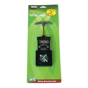 Valterra T1003VPM Bladex Waste Valve with Metal Handle - 3"