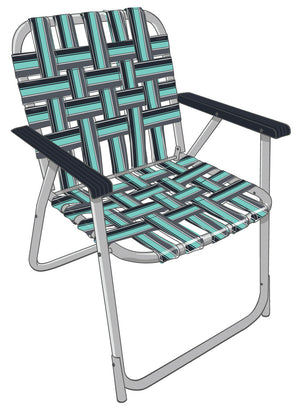 Kuma Outdoor Gear KM-BTC-GL Backtrack Chair Fezz - Green/Lime
