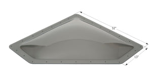 Icon 01869 RV Skylight NSL2810 - 32" x 13" with Neo Angle, White