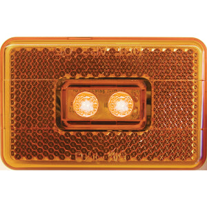 Peterson V170R The 170 Series Piranha LED Clearance/Side Marker Light with Reflex - Red