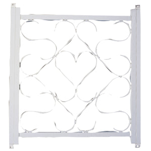 Camco 43991 Deluxe Screen Door Grille - Mill Finish