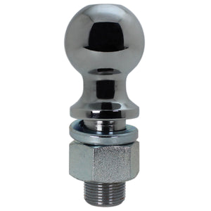 Quick Products QP-HB3014B 2-5/16" Chrome Hitch Ball - 1" Diameter x 2-1/2" Long Shank - 6,000 lbs.