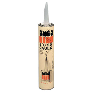 Dyco 20/20-11WHITE Multi-Purpose Caulk and Sealant - White