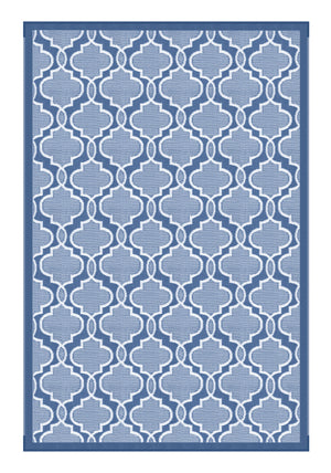 Lippert 2021028009 All Weather Patio Mat - 8' x 12', Blue