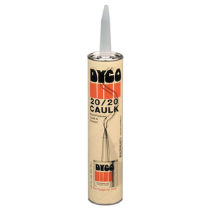 Dyco 20/20-11WHITE Multi-Purpose Caulk and Sealant - White