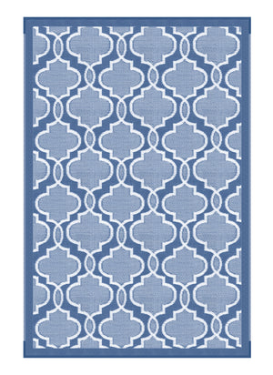 Lippert 2021028009 All Weather Patio Mat - 8' x 12', Blue