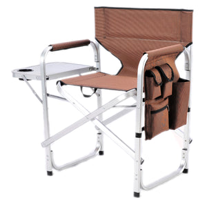 Ming's Mark SL1204-GREEN Stylish Camping Folding Director's Chair - Green