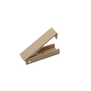 RV Designer E212 Squared Baggage Door Catch - White
