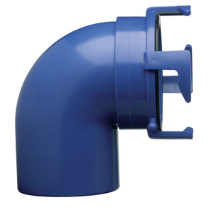Prest-O-Fit 1-0021 Universal 90° Sewer Hose Adapter - Clear