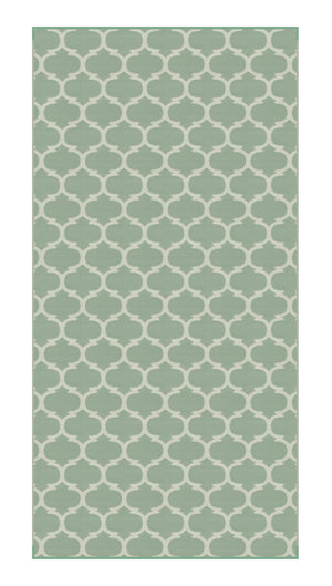 Lippert 2021028009 All Weather Patio Mat - 8' x 12', Blue