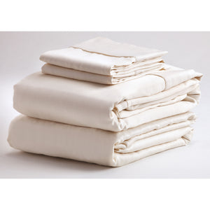 Denver Mattress 343517 RV Collection Ivory Microfiber Sheet Set - Queen