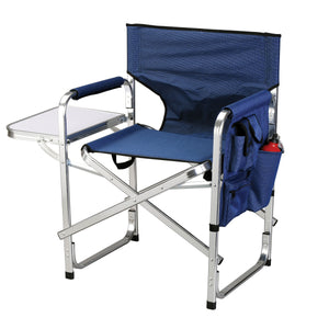 Ming's Mark SL1204-GREEN Stylish Camping Folding Director's Chair - Green