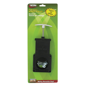 Valterra T1003VPM Bladex Waste Valve with Metal Handle - 3"