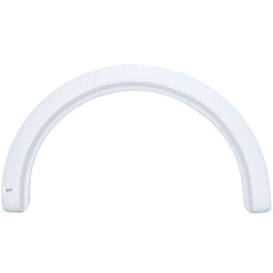 Icon 12022 Single Axle Fender Skirt FS2022 for Bonair - Polar White