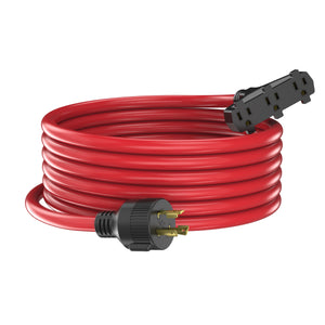 Energizer C25145P145R All-Weather Extension Cord EC25059 - 25', 50A Male/50A Female