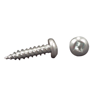 AP Products 012-PSQ500 8 X 3/4 Pan Head Square Recess Screw, Pack of 500 - 3/4", Zinc