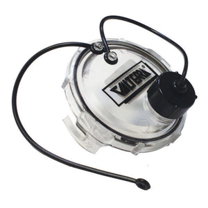 Valterra T1020-1 Waste Valve Cap - 3" with Capped 3/4" GHT, Black, Bulk