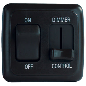 Diamond Group by Valterra DGLD01VP LED Dimmer with On/Off Switch - White