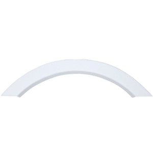 Icon 12022 Single Axle Fender Skirt FS2022 for Bonair - Polar White